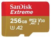 SanDisk Extreme microSDXC UHS-I 256GB (SDSQXAV-256G-GN6MA)