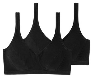 Schiesser Bustier mit Cups Organic Cotton 2er Pack Schiesser Bustier mit Cups Organic Cotton 2er Pack