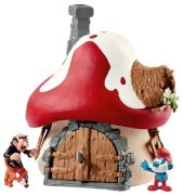 Schleich Die Schlümpfe - Schlumpf Haus mit 2 Figuren (20803) Schleich Die Schlümpfe - Schlumpf Haus mit 2 Figuren (20803)