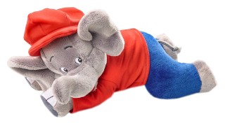 Schmidt Spiele Benjamin Blümchen, liegend, 27 cm 42250 Schmidt Spiele Benjamin Blümchen, liegend, 27 cm 42250