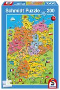 Schmidt Spiele Deutschlandkarte mit Bildern