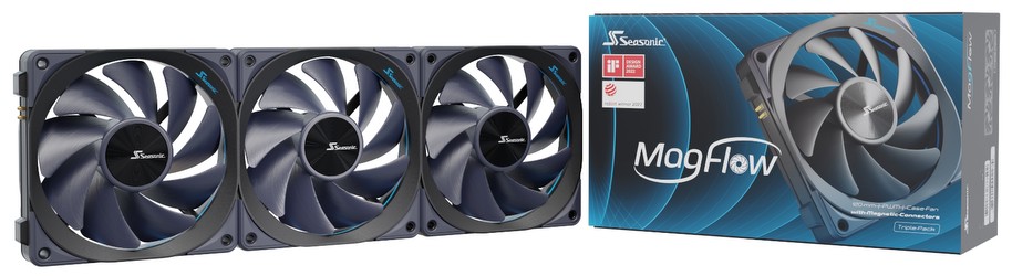Seasonic MagFlow 120 mm 3er-Pack