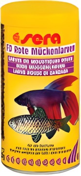 Sera FD Rote Mückenlarven 250 ml