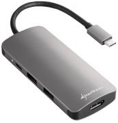 Sharkoon USB 3.0 Type C Multiport Adapter Sharkoon USB 3.0 Type C Multiport Adapter