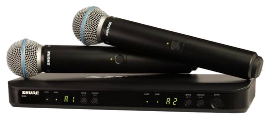 Shure BLX288E/B58-S8
