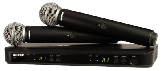 Shure BLX288E/SM58-T11