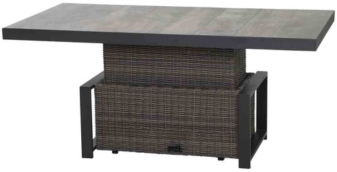 Siena Garden Corido Lifttisch 160 x 90 x 47/71 cm