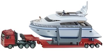 Siku Schwertransport mit Yacht 1849 Siku Schwertransport mit Yacht 1849