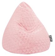 Sitting Point Fluffy Hearts Beanbag L