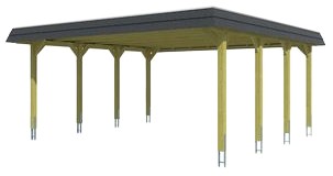 Skan Holz Spreewald - Walmdach 585 x 893 cm