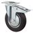 BS ROLLEN Lenkrollen Gummi 200 mm mit Feststeller 138 x 110 mm, 205 kg Tragfähigkeit BS ROLLEN Lenkrollen Gummi 200 mm mit Feststeller 138 x 110 mm, 205 kg Tragfähigkeit
