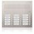 Ritto RGE1813125 Acero Pur Edelstahl-Türstation 15WE Ritto RGE1813125 Acero Pur Edelstahl-Türstation 15WE