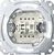 Merten Doppeltaster-Einsatz 2S MEG3155-0000 Merten Doppeltaster-Einsatz 2S MEG3155-0000
