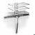 Giese Piano 30762-02 Duschkorb mit Haken und Wischer Giese Piano 30762-02 Duschkorb mit Haken und Wischer
