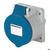 Mennekes 1787 Anbausteckdose TwinCONTACT IP44 32A 3p 230V gerade 1787 Mennekes 1787 Anbausteckdose TwinCONTACT IP44 32A 3p 230V gerade 1787