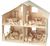 Pebaro Holzbausatz Puppenhaus mit Möbeln (880) Pebaro Holzbausatz Puppenhaus mit Möbeln (880)