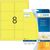 Herma Neon-Etiketten A4 5144 99,1x67,7 mm Papier matt 160 Stück neon-gelb Herma Neon-Etiketten A4 5144 99,1x67,7 mm Papier matt 160 Stück neon-gelb