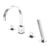 Steinberg Serie 135 4-Loch Wanne/Brause-Standarmatur, Ausladung 210 mm, 135.2402 Steinberg Serie 135 4-Loch Wanne/Brause-Standarmatur, Ausladung 210 mm, 135.2402