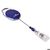DURABLE Ausweishalter mit Jojo, oval, blau mit Druckknopf-Schlaufe, (8324-07) DURABLE Ausweishalter mit Jojo, oval, blau mit Druckknopf-Schlaufe, (8324-07)