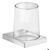 KEUCO Glashalter Edition 11 11150, kpl. mit Echtkristall-Glas, verchromt KEUCO Glashalter Edition 11 11150, kpl. mit Echtkristall-Glas, verchromt
