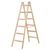 Hymer Holz-Sprossenstehleiter 2x6 Sprossen (7141012) Hymer Holz-Sprossenstehleiter 2x6 Sprossen (7141012)