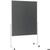 magnetoplan Moderationstafel, (B)1.200 x (H)1.500 mm, grau, 2111101 magnetoplan Moderationstafel, (B)1.200 x (H)1.500 mm, grau, 2111101