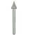 Dremel 125 Hochgeschwindigkeits-Fräsmesser ø 6,4 mm Dremel 125 Hochgeschwindigkeits-Fräsmesser ø 6,4 mm