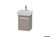 Duravit Ketho - Waschtischunterbau wandhängend Basalt Matt Dekor 400mm - KT6630R4343 Duravit Ketho - Waschtischunterbau wandhängend Basalt Matt Dekor 400mm - KT6630R4343