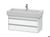 Duravit Ketho - Waschtischunterbau wandhängend Weiß Matt Dekor 950mm - KT663801818 Duravit Ketho - Waschtischunterbau wandhängend Weiß Matt Dekor 950mm - KT663801818