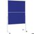 magnetoplan Moderationstafel, (B)1.200 x (H)1.500 mm, blau, 2111303 magnetoplan Moderationstafel, (B)1.200 x (H)1.500 mm, blau, 2111303