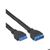 Inline Verlängerungskabel (19-polig, 0,4m, USB 3.0) Inline Verlängerungskabel (19-polig, 0,4m, USB 3.0)