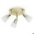 Brilliant Spotrondell Sofia, 3-flammig messing, alabaster 55334/18 Brilliant Spotrondell Sofia, 3-flammig messing, alabaster 55334/18