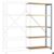 Manuflex PLANOFLEX Anbauregal 5 Fachböden RAL5007, RP1112.5007 Manuflex PLANOFLEX Anbauregal 5 Fachböden RAL5007, RP1112.5007