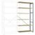 Manuflex PLANOFLEX Anbauregal 6 Fachböden RAL0001, RP1427.0001 Manuflex PLANOFLEX Anbauregal 6 Fachböden RAL0001, RP1427.0001