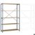 Manuflex PLANOFLEX Grundregal 5 Fachböden RAL5007, RP1029.5007 Manuflex PLANOFLEX Grundregal 5 Fachböden RAL5007, RP1029.5007