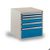 Manuflex Schubfachschr.PR.stat.500x580x560RAL7035, SP1022.7035 Licht-Grau Manuflex Schubfachschr.PR.stat.500x580x560RAL7035, SP1022.7035 Licht-Grau