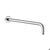 Kludi Wand-Brausearm 400 mm A-qa eckige Wandrosette chrom 6653405-00 Kludi Wand-Brausearm 400 mm A-qa eckige Wandrosette chrom 6653405-00
