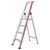 Hymer Leichtmetallbau und KoKG Stufenstehleiter Sicherheitsbrücke 4 Stufen und 1,70m Hymer DS124803 Hymer Leichtmetallbau und KoKG Stufenstehleiter Sicherheitsbrücke 4 Stufen und 1,70m Hymer DS124803