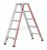 Hymer Leichtmetallbau und KoKG Stufenstehleiter2x5 Sprossen 1,30m Hymer DS124812 Hymer Leichtmetallbau und KoKG Stufenstehleiter2x5 Sprossen 1,30m Hymer DS124812