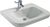 Ideal Standard Contour 21 Waschtisch unterfahrbar B: 65 T: 55 cm, ohne Überlauf weiß, S253301 Ideal Standard Contour 21 Waschtisch unterfahrbar B: 65 T: 55 cm, ohne Überlauf weiß, S253301