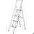 Wenko Alu-Design Klapptrittleiter 4-stufig 601017100 Wenko Alu-Design Klapptrittleiter 4-stufig 601017100