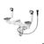Hansgrohe S71 Ab- und Überlaufgarnitur (43932800) Hansgrohe S71 Ab- und Überlaufgarnitur (43932800)