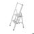 Wenko Alu-Design Klapptrittleiter 2-stufig (601015100) Wenko Alu-Design Klapptrittleiter 2-stufig (601015100)