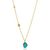 Ania Haie Turquoise Pendant Kette (N014-02G) Ania Haie Turquoise Pendant Kette (N014-02G)