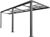 Juskys Terrassendach Jakarta 3 x 7 m Juskys Terrassendach Jakarta 3 x 7 m