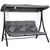 Outsunny Hollywoodschaukel 3-Sitzer 200 x 115 x 168 cm Outsunny Hollywoodschaukel 3-Sitzer 200 x 115 x 168 cm