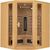 Artsauna Nyborg E150K Infrarotkabine mit Dual-Heizsystem Artsauna Nyborg E150K Infrarotkabine mit Dual-Heizsystem
