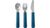 Mepal Mio Kinderbesteck-Set 3-teilig Mepal Mio Kinderbesteck-Set 3-teilig