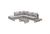 Outsunny Rattansofa Set mit Tisch Outsunny Rattansofa Set mit Tisch
