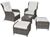 tectake Rattan Sitzgruppe Benissa (403351) tectake Rattan Sitzgruppe Benissa (403351)